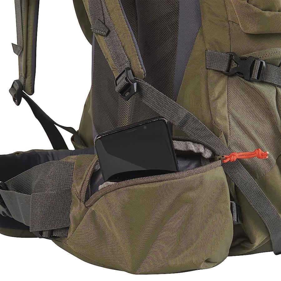 KELTY COYOTE 60-105 LITER INTERNAL FRAME BACKPACK - HIKING, BACKPACKING, TRAVEL, HYDRATION COMPATIBLE, FULLY ADJUSTABLE (65L / DARK OLIVE) | KELTY | 04