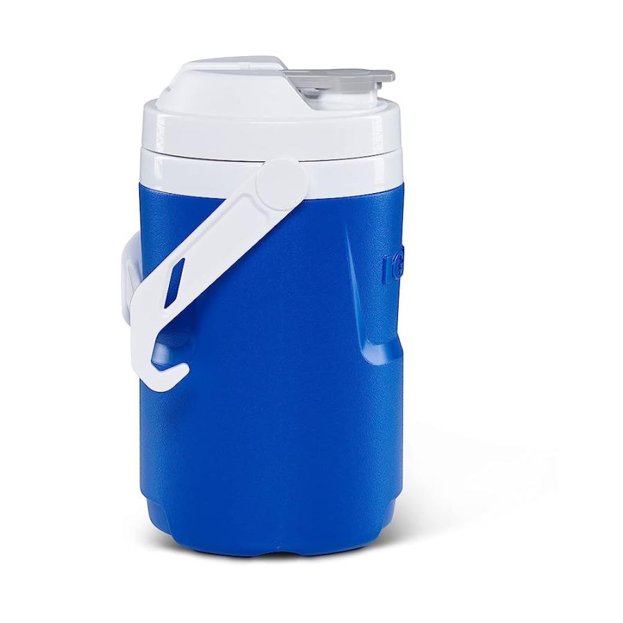 IGLOO BLUE 1/2 GALLON SPORTS JUG WITH HOOKS | LES CREATIONS | 01