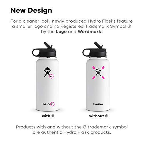 HYDRO FLASK WIDE MOUTH WATER BOTTLE, STRAW LID, OLD STYLE DESIGN - 32 OZ, WATERMELON | HYDRO FLASK | 02