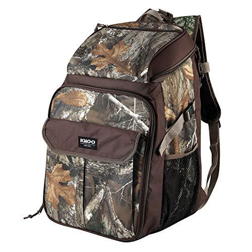 IGLOO LIGHTWEIGHT MAXCOLD INSULATED GIZMO 30-CAN BACKPACK COOLER, REALTREE CAMO | igloo | 01