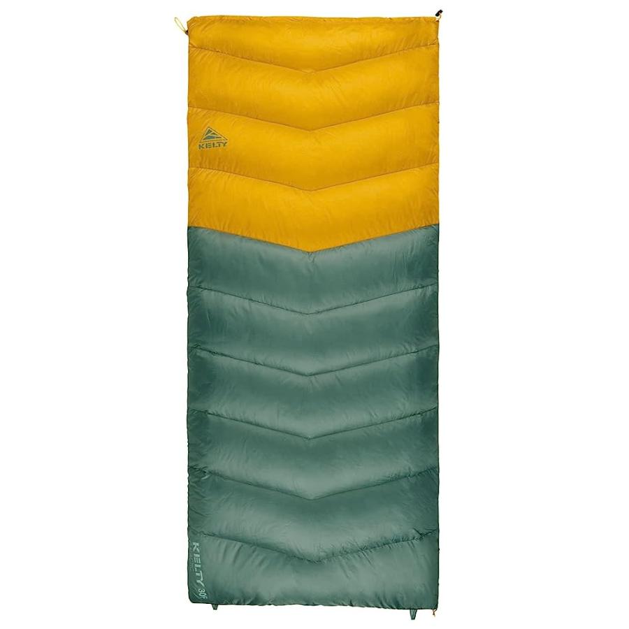 KELTY GALACTIC DOWN 30 DEGREE SLEEPING BAG, 550 FILL POWER RDS TRACKABLE DOWN, BACKPACKING AND CAMPING, ZIP TOGETHER FOR 2P SLEEPING BAG (DUCK GR | KELTY