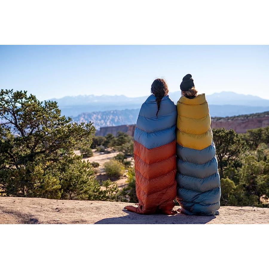 KELTY GALACTIC DOWN 30 DEGREE SLEEPING BAG, 550 FILL POWER RDS TRACKABLE DOWN, BACKPACKING AND CAMPING, ZIP TOGETHER FOR 2P SLEEPING BAG (DUCK GR | KELTY | 05