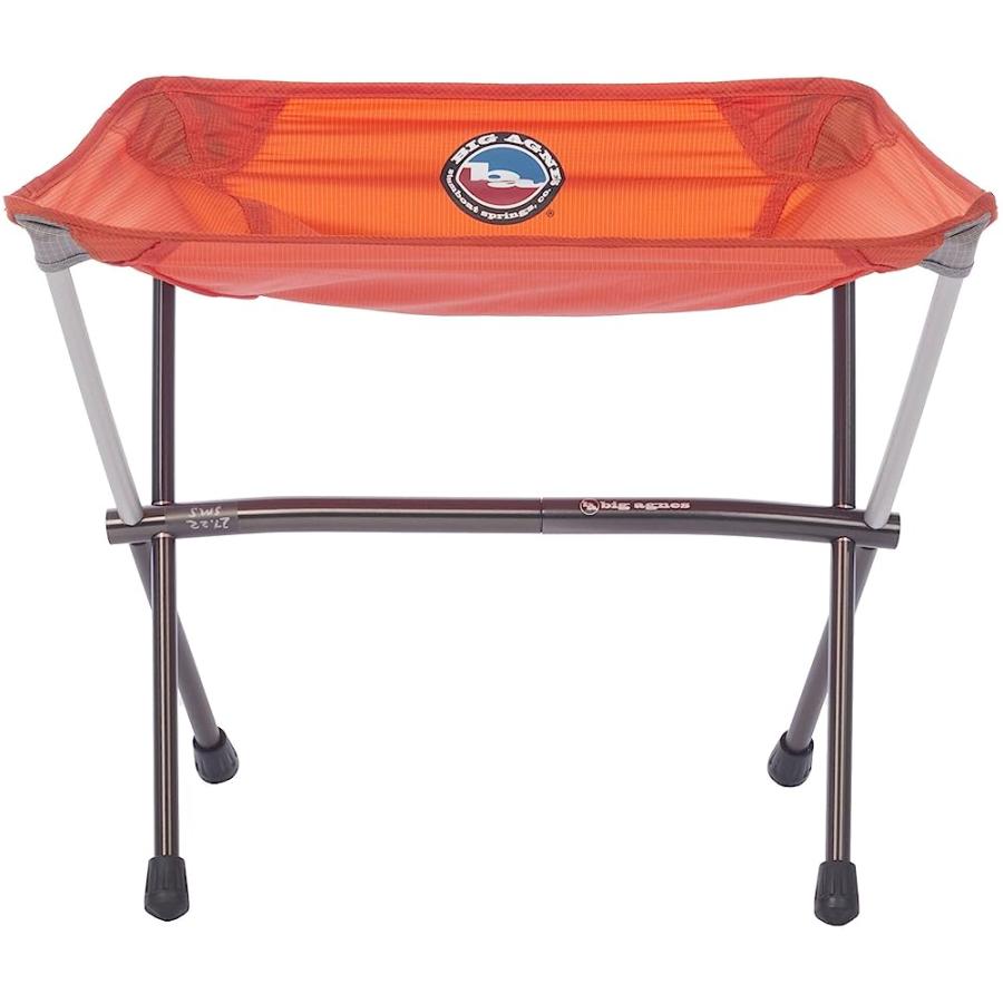BIG AGNES SKYLINE UL ULTRALIGHT BACKPACKING FURNITURE, STOOL (ORANGE) | BIG AGNES | 01