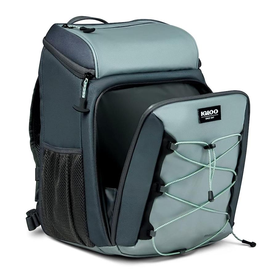 IGLOO GRAY SNAPDOWN 18 CAN SOFTSIDE BACKPACK | igloo | 01