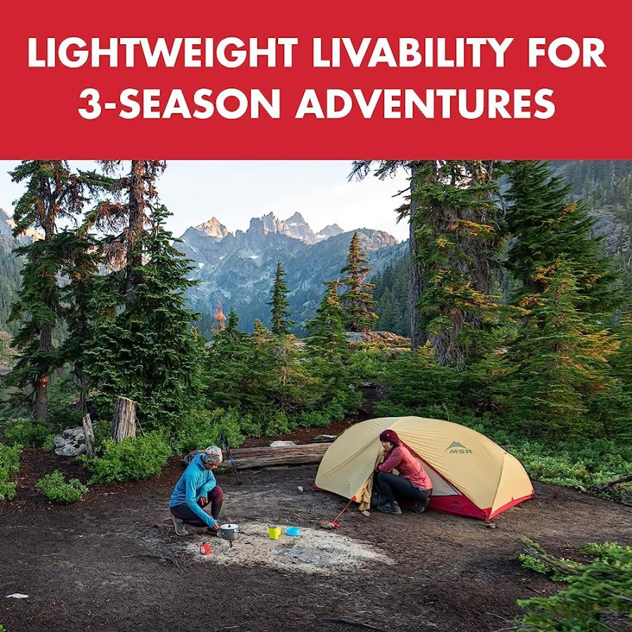 MSR HUBBA HUBBA 1-PERSON LIGHTWEIGHT BACKPACKING TENT | MSR | 06