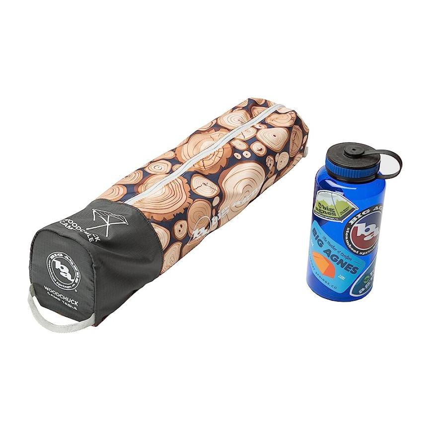 BIG AGNES WOODCHUCK & SOUL KITCHEN TABLES - ULTRALIGHT, HARD-TOP TABLES FOR CAMPING AND BACKPACKING, WOODCHUCK CAMP TABLE (WOOD) | BIG AGNES | 02