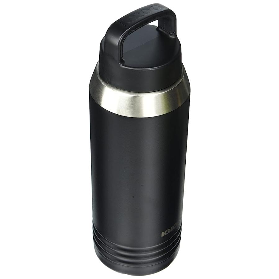 IGLOO 36 OZ VACUUM INSULATED BOTTLE BLACK | LES CREATIONS | 01