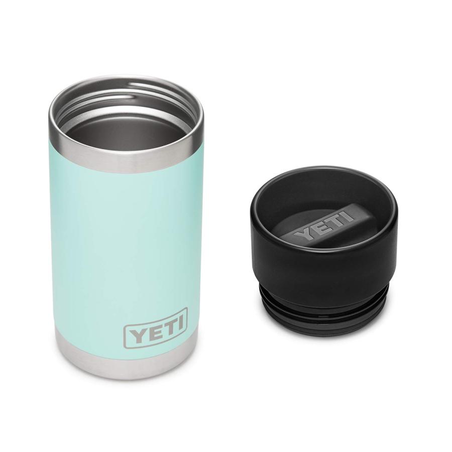 YETI Rambler 12オンス ボトル キャップ付き 真空断熱 ステンレス製、シーフォーム | YETI | 02