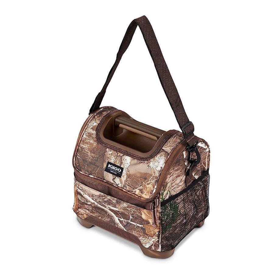 IGLOO 18 CAN LAGUNA SOFT SIDED COOLER BAG, BROWN CAMO, HUNTING - FISHING DRINK COOLER - LUNCH COOLER | igloo | 03