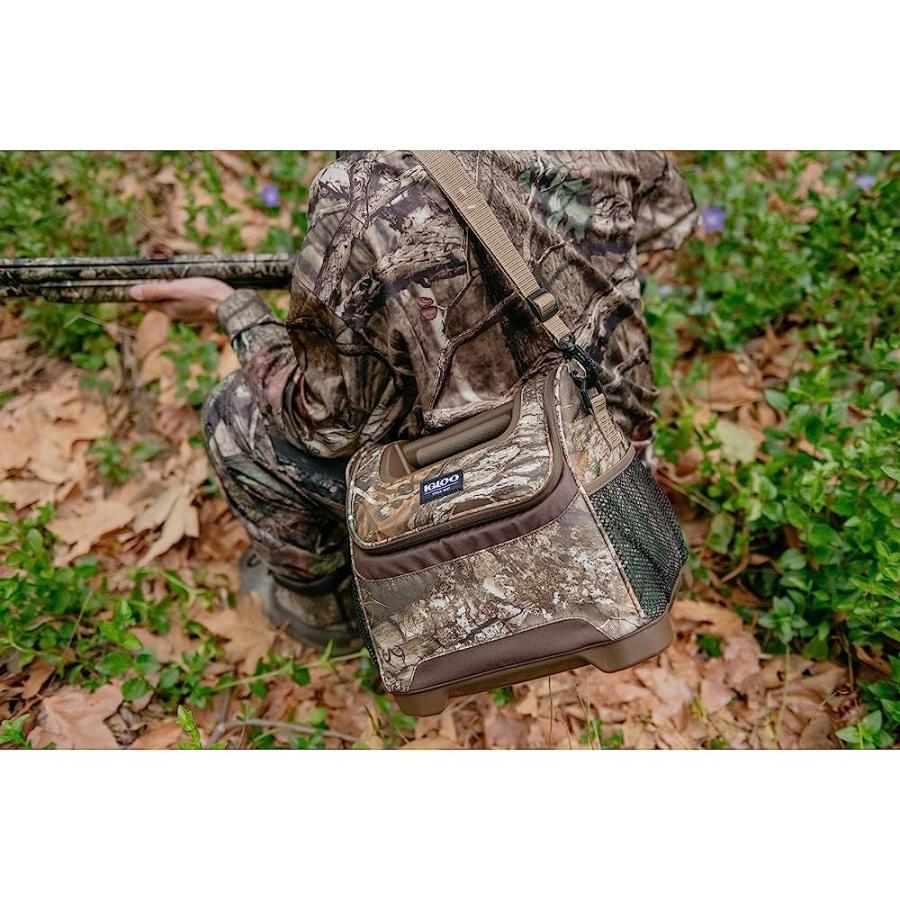 IGLOO 18 CAN LAGUNA SOFT SIDED COOLER BAG, BROWN CAMO, HUNTING - FISHING DRINK COOLER - LUNCH COOLER | igloo | 07