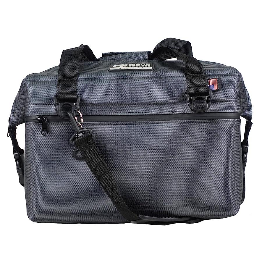 BISON COOLER 12 CAN GUNMETAL XD SERIES SOFTPAK SOFT COOLER | BISON（アウトドア）