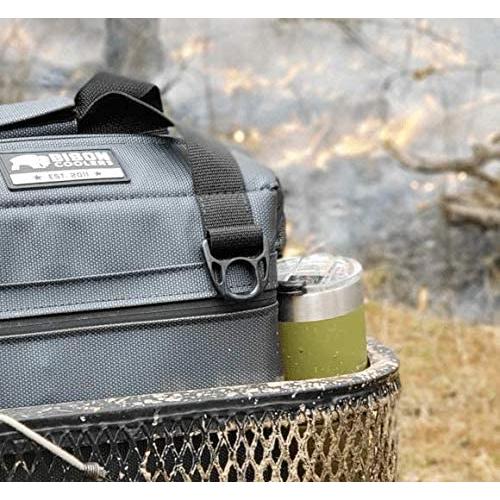 BISON COOLER 12 CAN GUNMETAL XD SERIES SOFTPAK SOFT COOLER | BISON（アウトドア） | 06