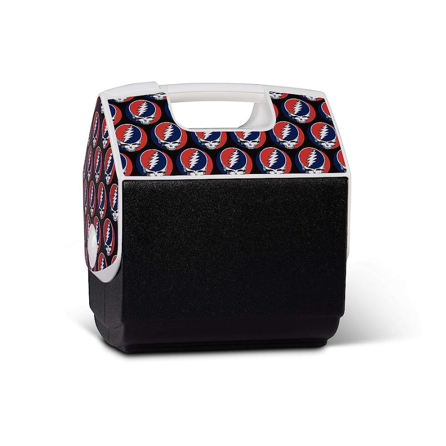 IGLOO LIMITED EDITION GRATEFUL DEAD STEAL YOUR FACE PLAYMATE PAL 7 QT COOLER, MULTI | igloo