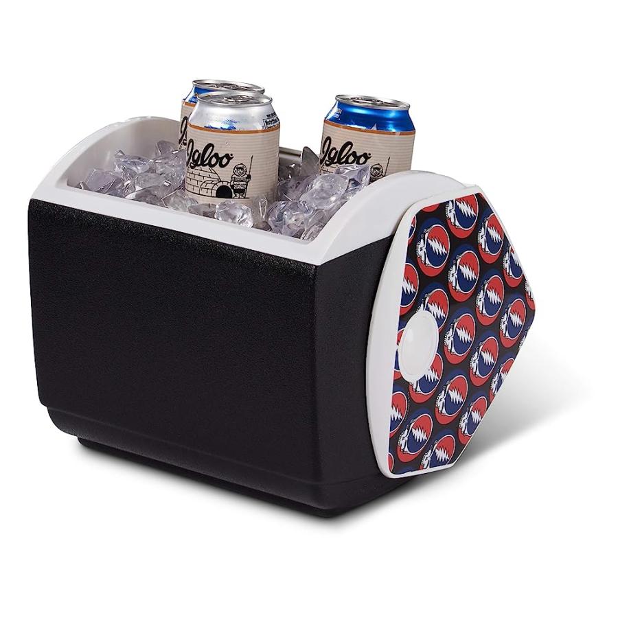 IGLOO LIMITED EDITION GRATEFUL DEAD STEAL YOUR FACE PLAYMATE PAL 7 QT COOLER, MULTI | igloo | 02