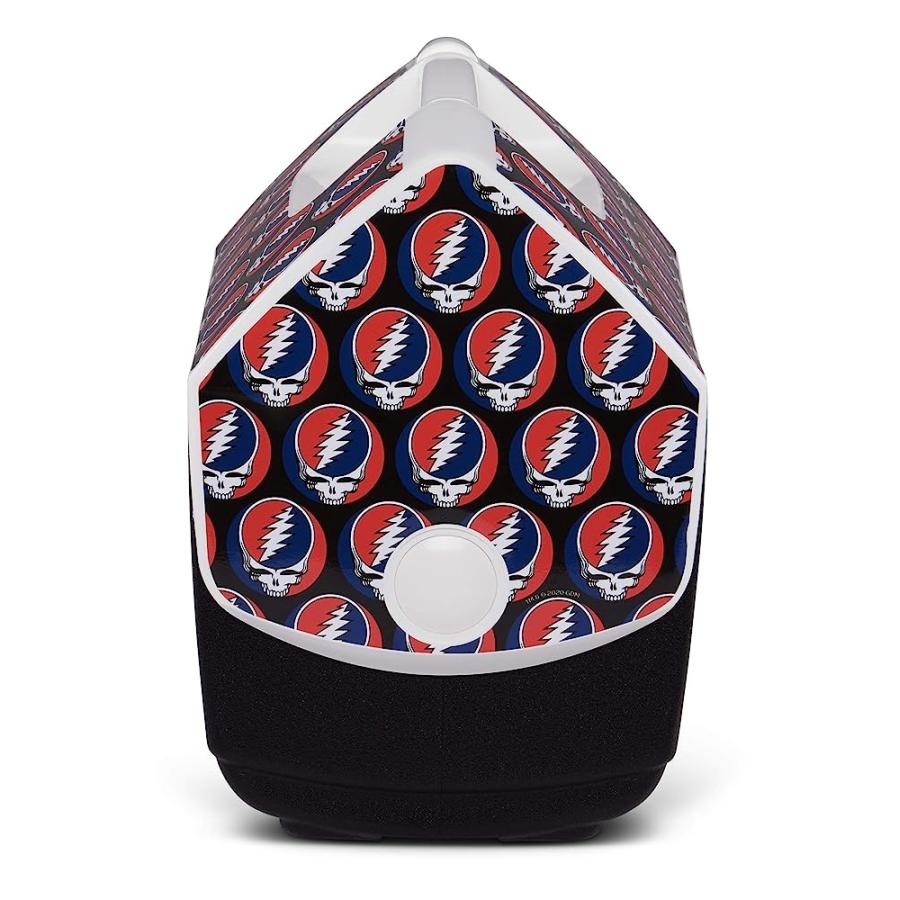 IGLOO LIMITED EDITION GRATEFUL DEAD STEAL YOUR FACE PLAYMATE PAL 7 QT COOLER, MULTI | igloo | 03
