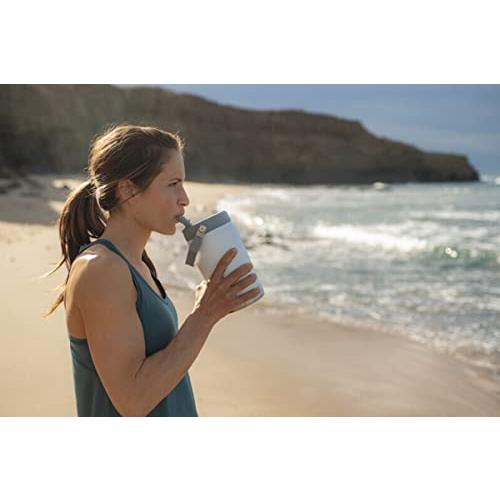 STANLEY ICEFLOW STAINLESS STEEL WATER JUG WITH STRAW, VACUUM INSULATED WATER BOTTLE FOR HOME AND OFFICE, REUSABLE TUMBLER WITH STRAW LEAKPROOF FL | STANLEY | 07