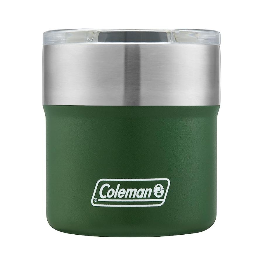 COLEMAN SUNDOWNER INSULATED STAINLESS STEEL ROCKS GLASS, HERITAGE GREEN, 13 OZ. | Coleman