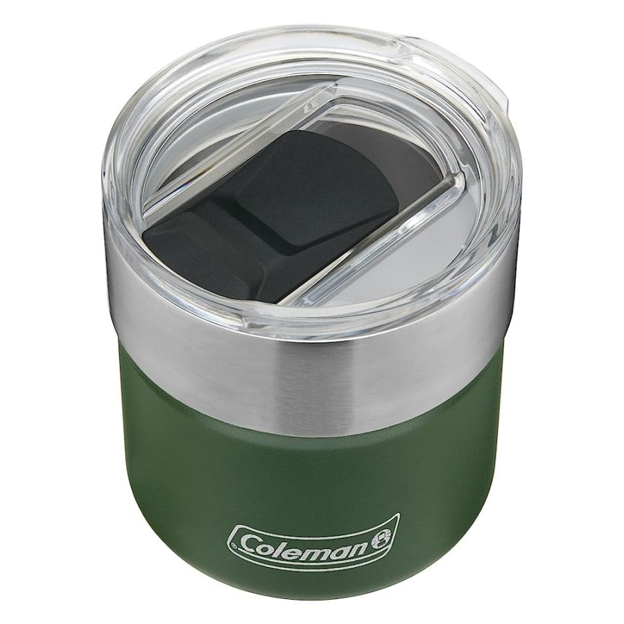 COLEMAN SUNDOWNER INSULATED STAINLESS STEEL ROCKS GLASS, HERITAGE GREEN, 13 OZ. | Coleman | 02
