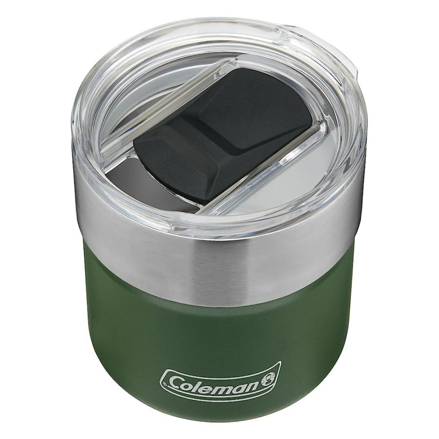 COLEMAN SUNDOWNER INSULATED STAINLESS STEEL ROCKS GLASS, HERITAGE GREEN, 13 OZ. | Coleman | 03