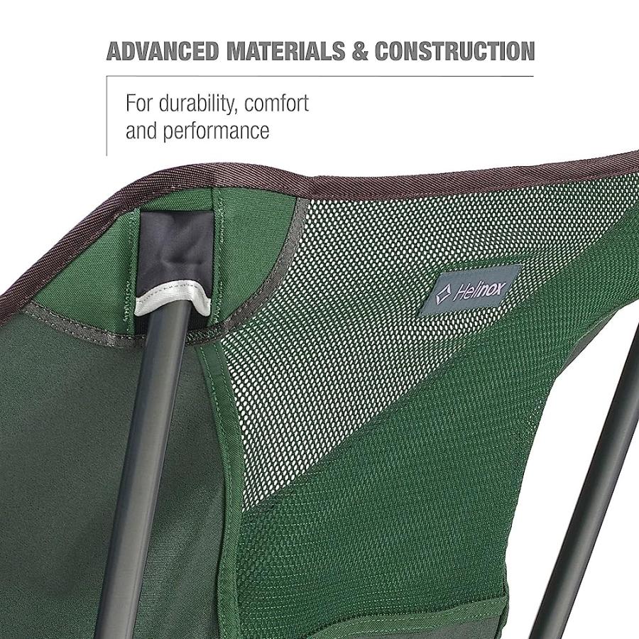 HELINOX CAF CHAIR COLLAPSIBLE OUTDOOR DINING CHAIR, FOREST GREEN | Helinox | 06