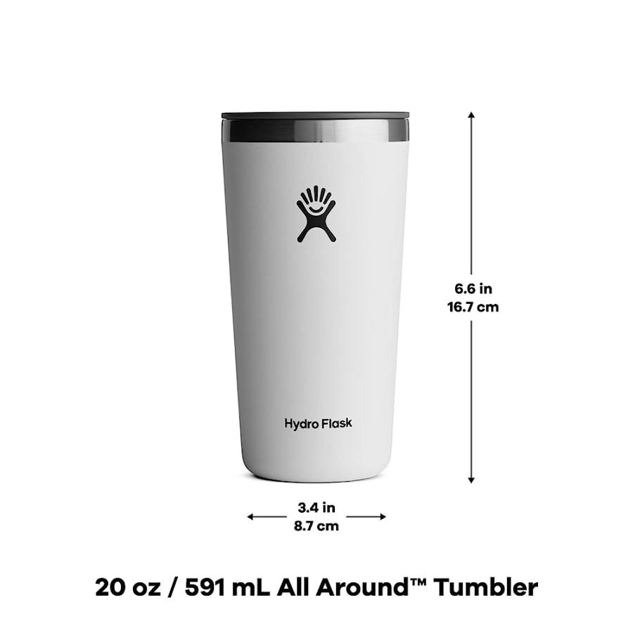 HYDRO FLASK 20 OZ ALL AROUND TUMBLER BLACK | HYDRO FLASK | 04