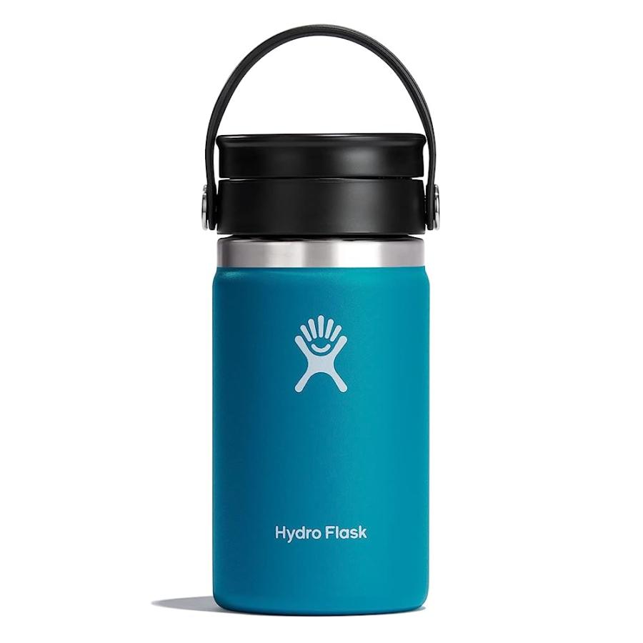 HYDRO FLASK 12 OZ WIDE MOUTH BOTTLE WITH FLEX SIP LID LAGUNA | HYDRO FLASK