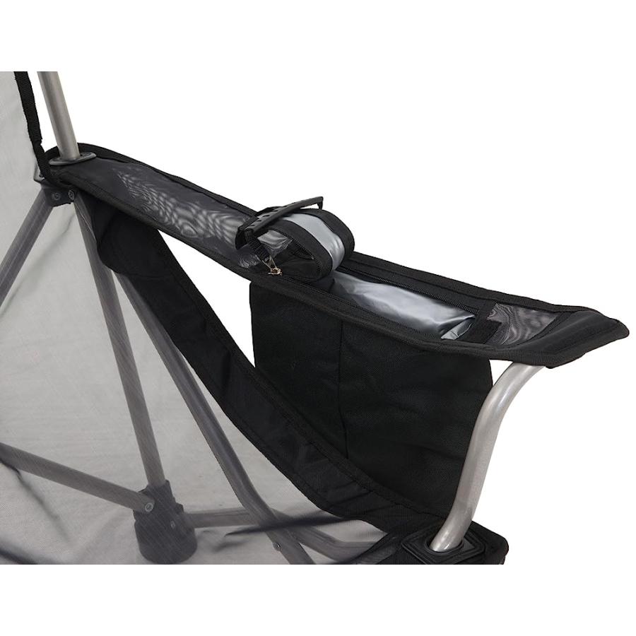ALPS MOUNTAINEERING GETAWAY MESH CHAIR, BLACK 31-INCH X 22-INCH X 29.5-INCH | ALPS MOUNTAINEERING | 01