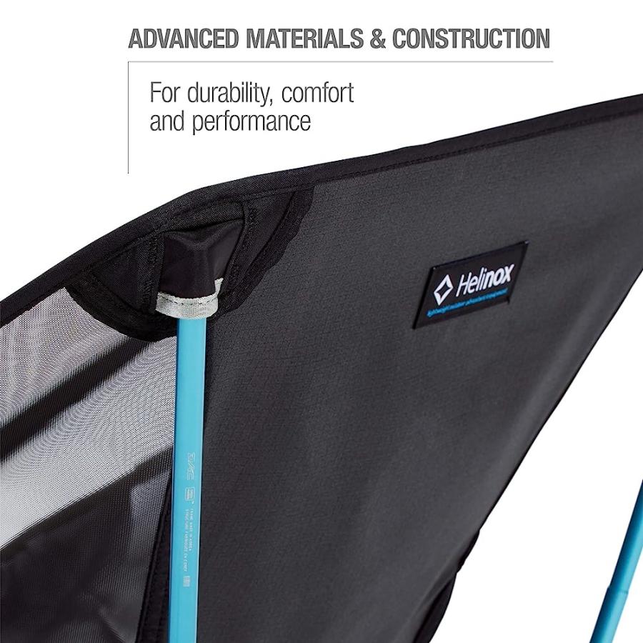 HELINOX GROUND CHAIR ULTRALIGHT, PORTABLE OUTDOOR CHAIR, BLACK | Helinox | 04