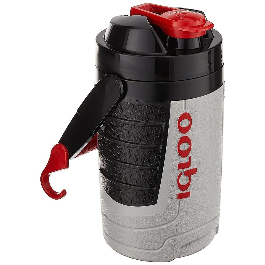 IGLOO PROFORMANCE 1 QUART WATER JUG , BLACK/RED | LES CREATIONS