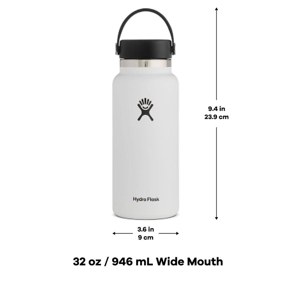 HYDRO FLASK WIDE MOUTH BOTTLE WITH FLEX CAP | HYDRO FLASK | 01