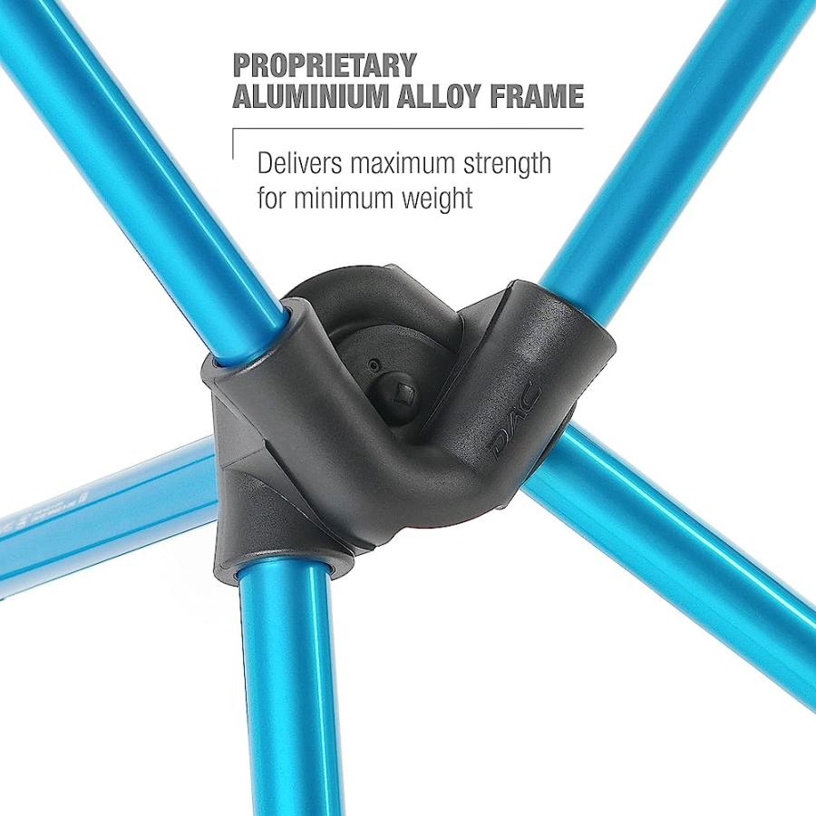 HELINOX CAF CHAIR COLLAPSIBLE OUTDOOR DINING CHAIR, BLACK | Helinox | 05