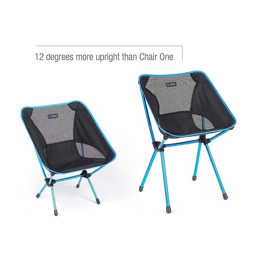 HELINOX CAF CHAIR COLLAPSIBLE OUTDOOR DINING CHAIR, BLACK | Helinox | 07