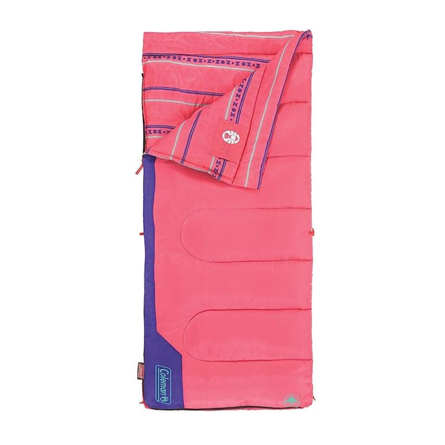COLEMAN KIDS 50 SLEEPING BAG, PINK, 60" X 26" | Coleman | 02