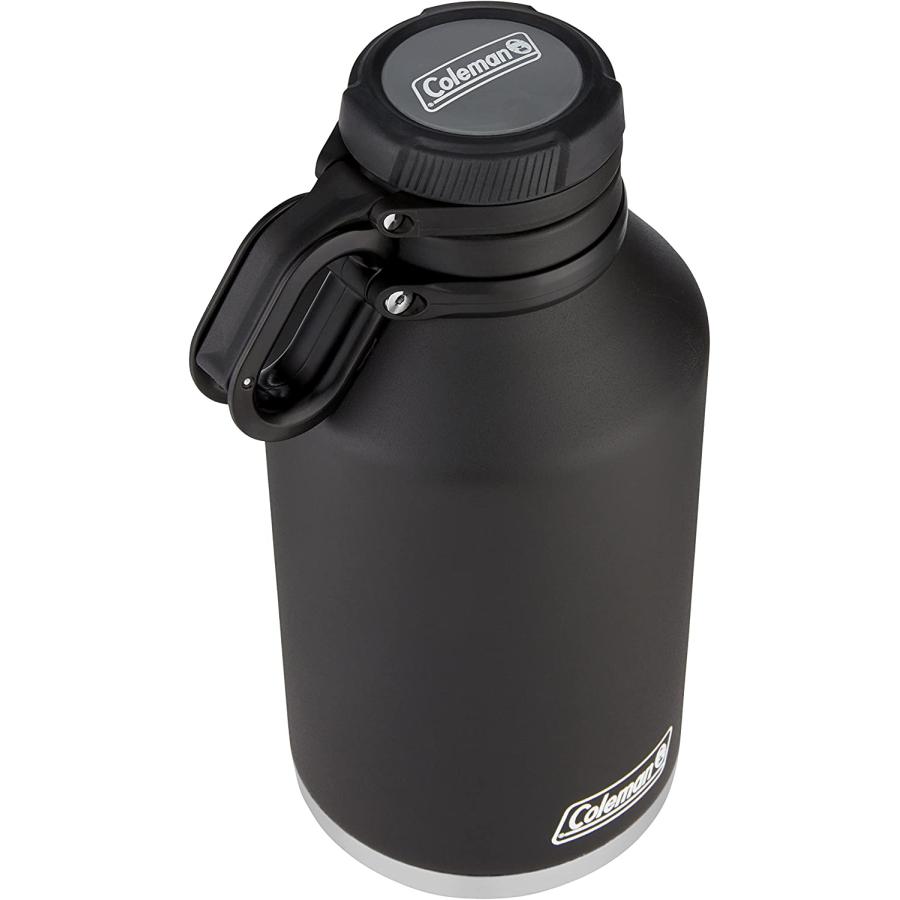 Coleman Insulated Stainless Steel Growler, Black, 64 oz. | Coleman