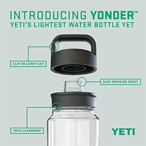 YETI YONDER 750 ML/25 OZ WATER BOTTLE WITH YONDER CHUG CAP, CLEAR | YETI | 01