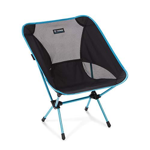 HELINOX CHAIR ONE ORIGINAL LIGHTWEIGHT, COMPACT, COLLAPSIBLE CAMPING CHAIR, BLACK/BLUE | Helinox