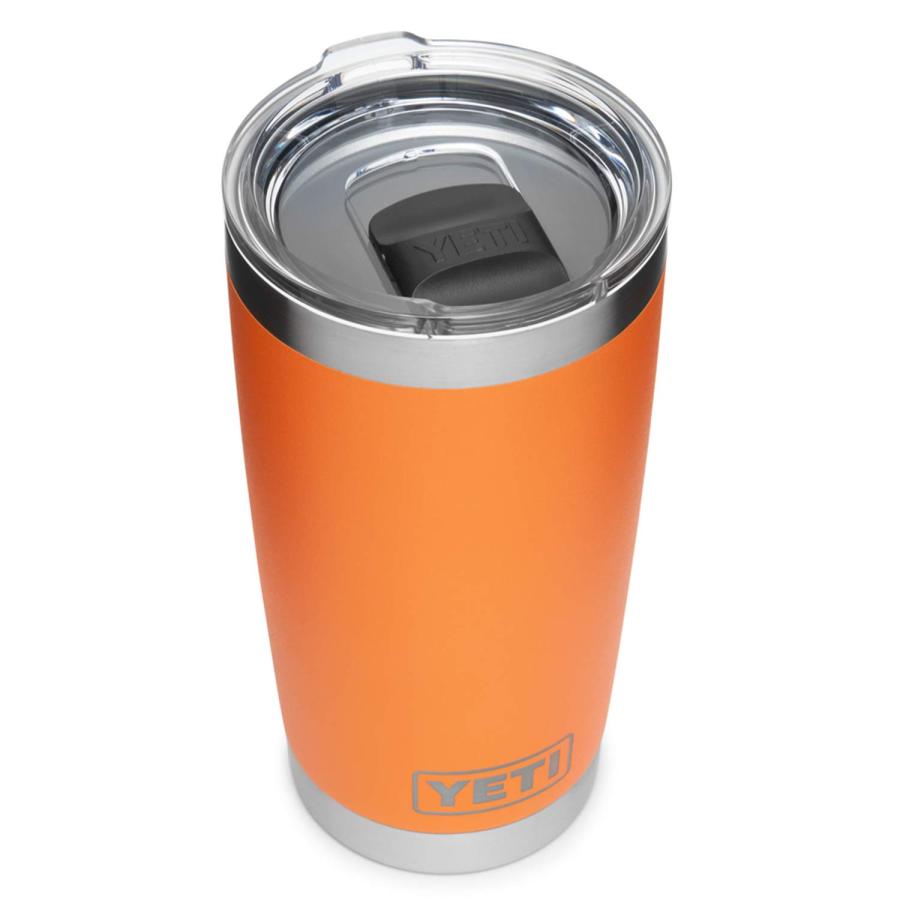 YETI Rambler 20オンス タンブラー マグスライダー蓋付き 真空断熱 ステンレス製、キングクラブ | YETI