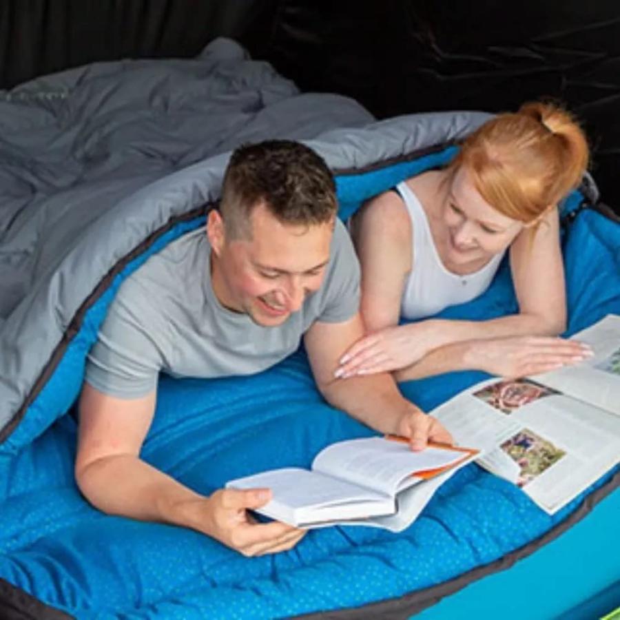 Coleman Sun Ridge 40°F Warm Weather Sleeping Bag, Blue | Coleman | 03