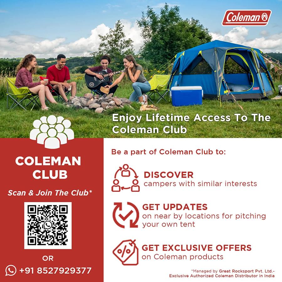 Coleman Sun Ridge 40°F Warm Weather Sleeping Bag, Blue | Coleman | 05