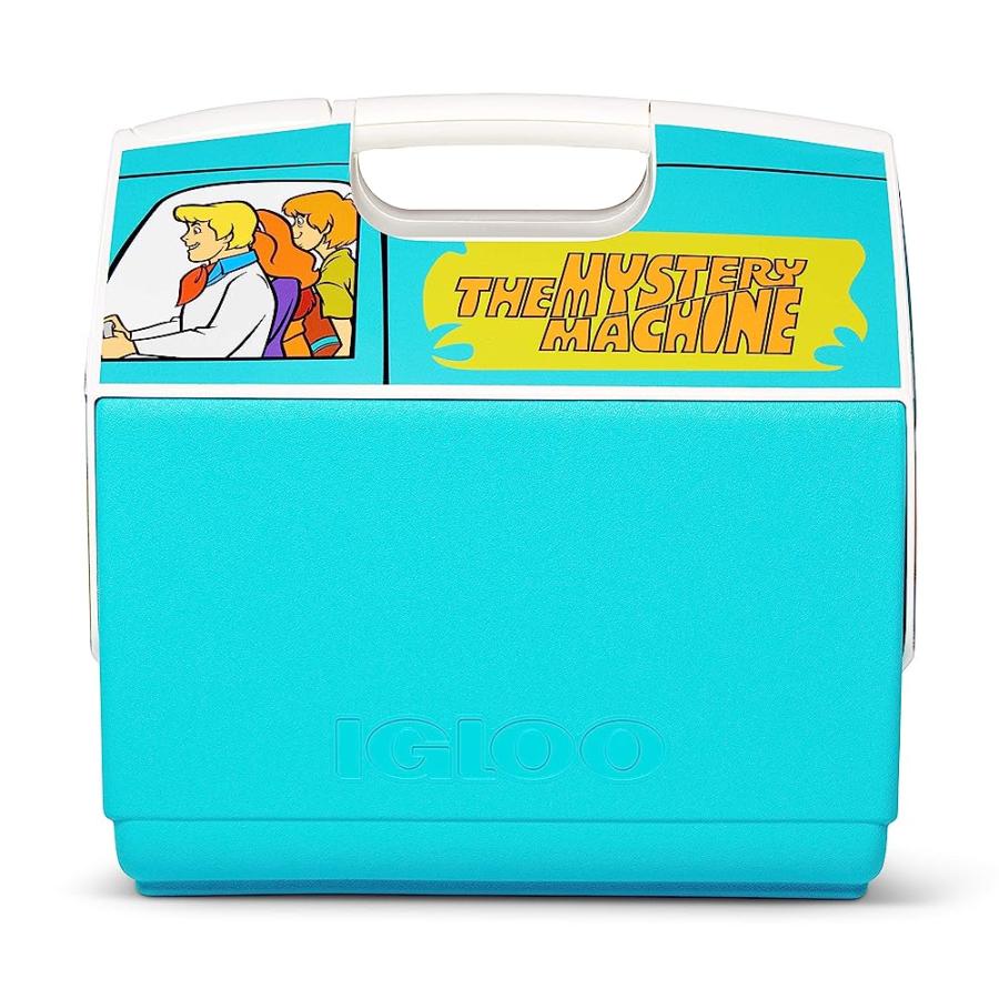 IGLOO 16 QUART LIMITED EDITION SCOOBY DOO MYSTERY MACHINE PORTABLE LUNCHBOX PLAYMATE ELITE COOLER ICE BOX, LARGE (48858) | igloo | 01