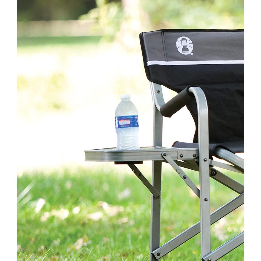 Coleman Camp Chair with Side Table Folding Beach Chair Portable Deck Chair for Tailgating, Camping & Outdoors | Coleman | 03