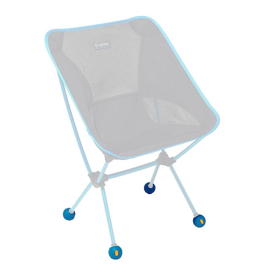 HELINOX CHAIR STABILIZING VIBRAM RUBBER BALL FEET (SET OF 4), 55MM, BLUE | Helinox