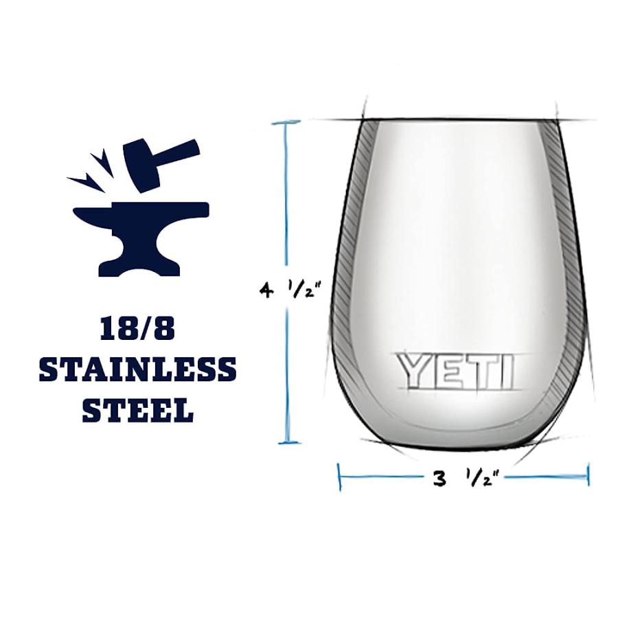 YETI RAMBLER 10 OZ WINE TUMBLER, VACUUM INSULATED, STAINLESS STEEL WITH MAGSLIDER LID, CANOPY GREEN | YETI | 01