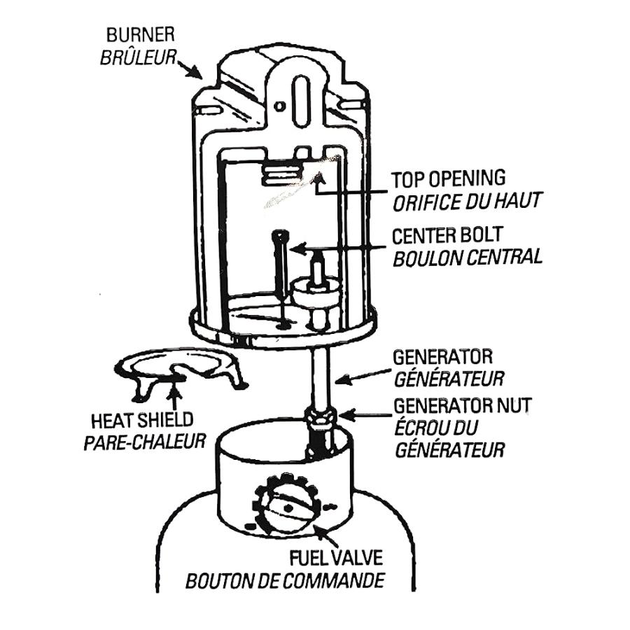 COLEMAN 3000005095 KEROSENE LANTERN FUEL GENERATOR | Coleman | 05