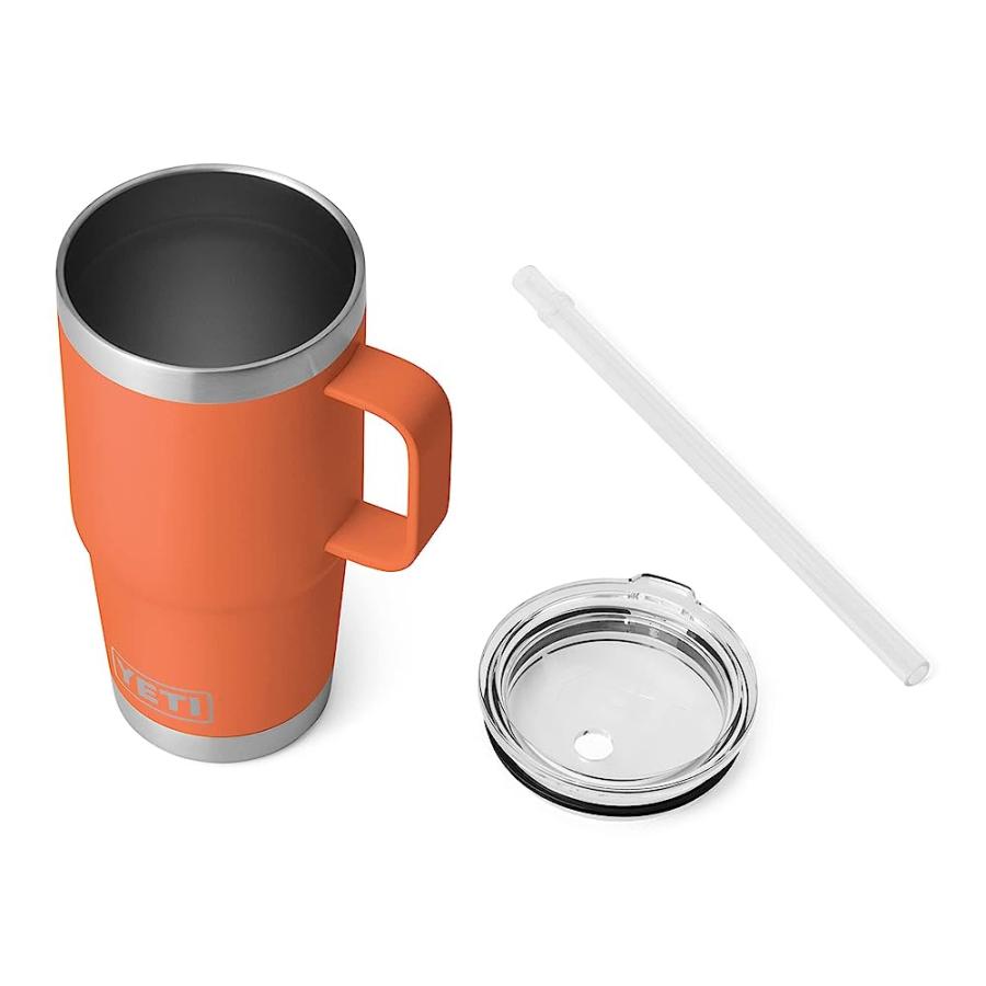 YETI RAMBLER 25 OZ STRAW MUG, VACUUM INSULATED, STAINLESS STEEL, HIGH DESERT CLAY | YETI | 03