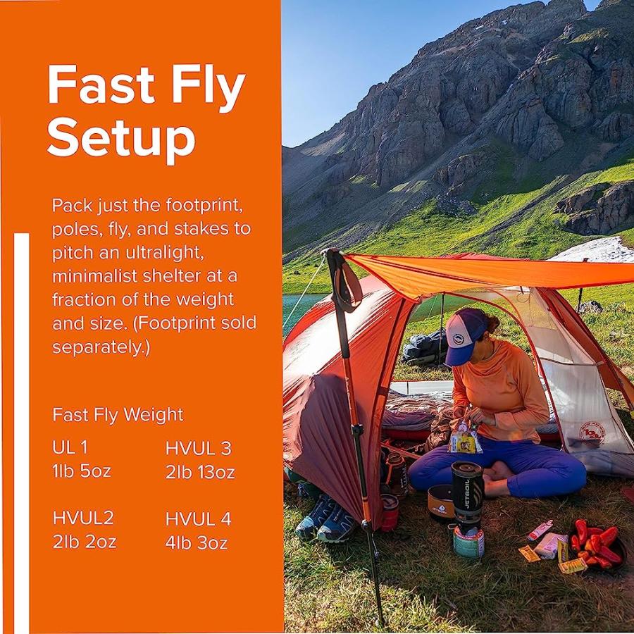 BIG AGNES FLY CREEK HV UL1 ULTRALIGHT TENT WITH UV-RESISTANT SOLUTION DYED FABRIC | BIG AGNES | 04