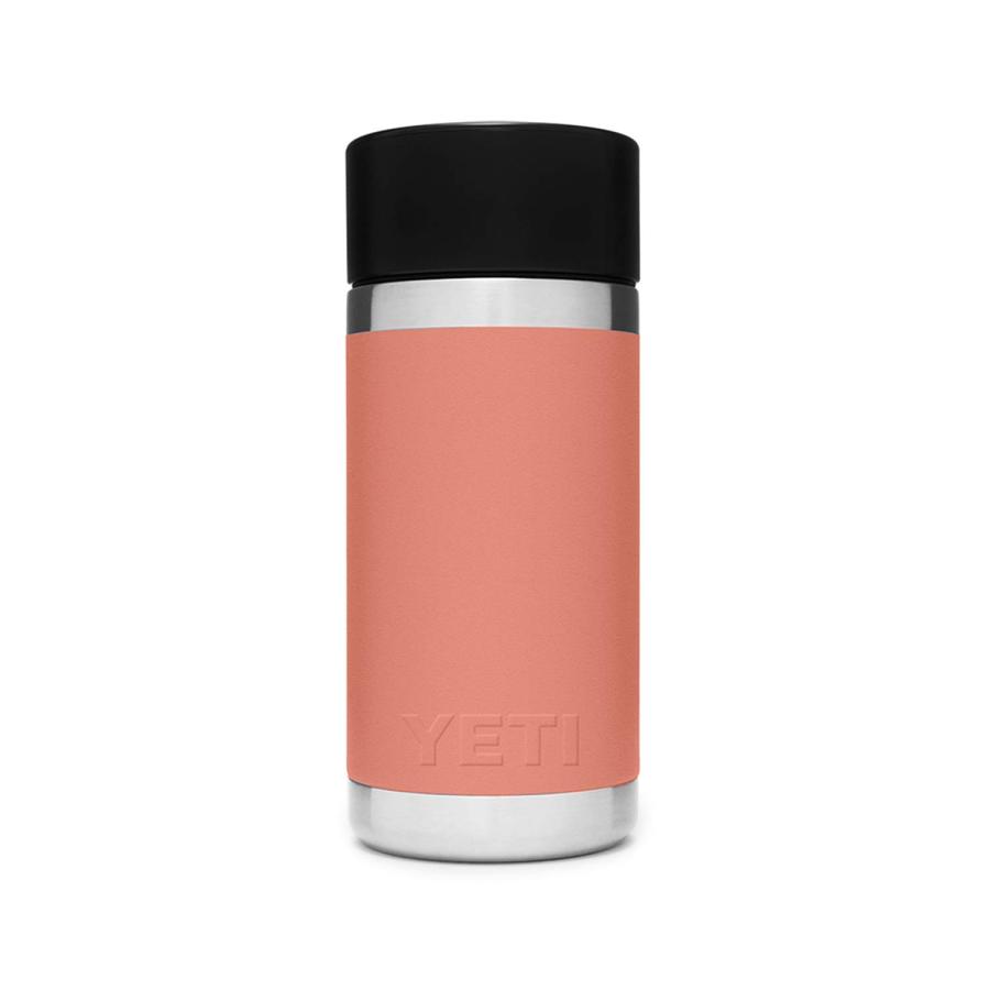 YETI Rambler 12オンス ボトル キャップ付き 真空断熱 ステンレス製、コーラル | YETI | 01