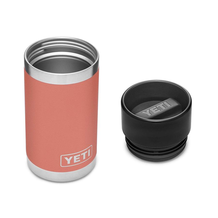 YETI Rambler 12オンス ボトル キャップ付き 真空断熱 ステンレス製、コーラル | YETI | 02
