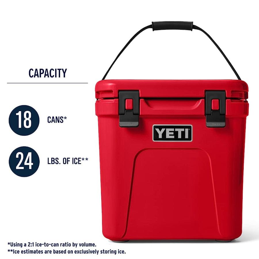 YETI ROADIE 24 COOLER, RESCUE RED | YETI | 03