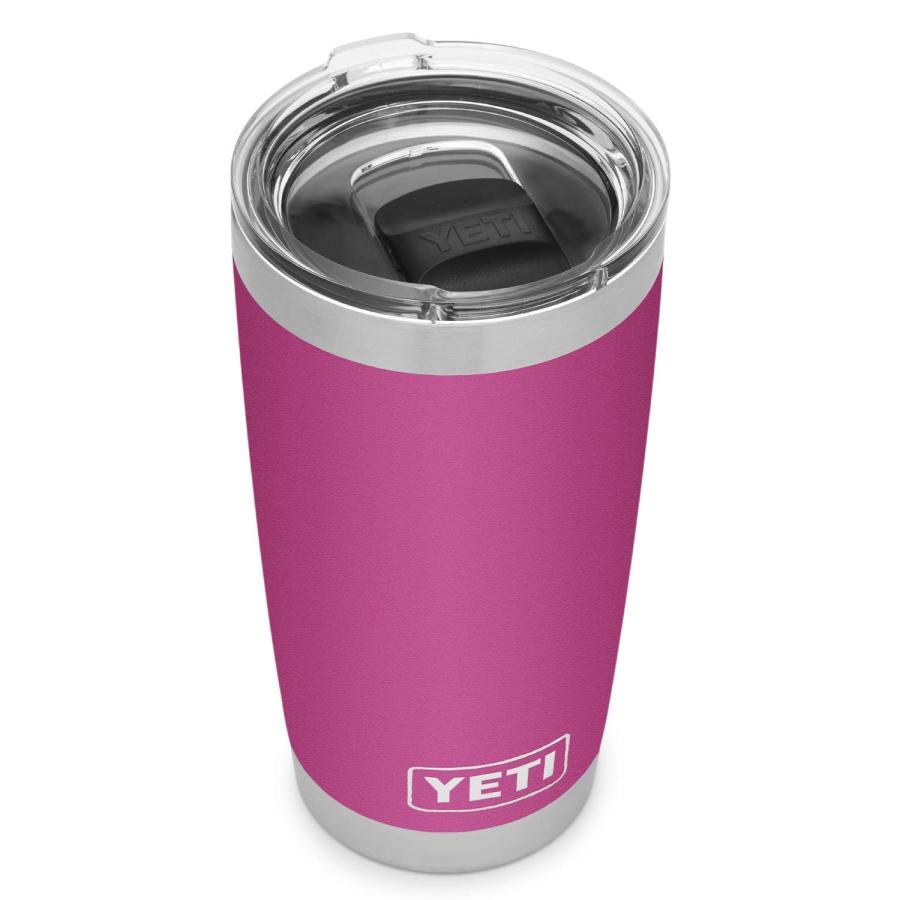 YETI Rambler 20オンス タンブラー マグスライダー蓋付き 真空断熱 ステンレス製、プリックリーピアー | YETI